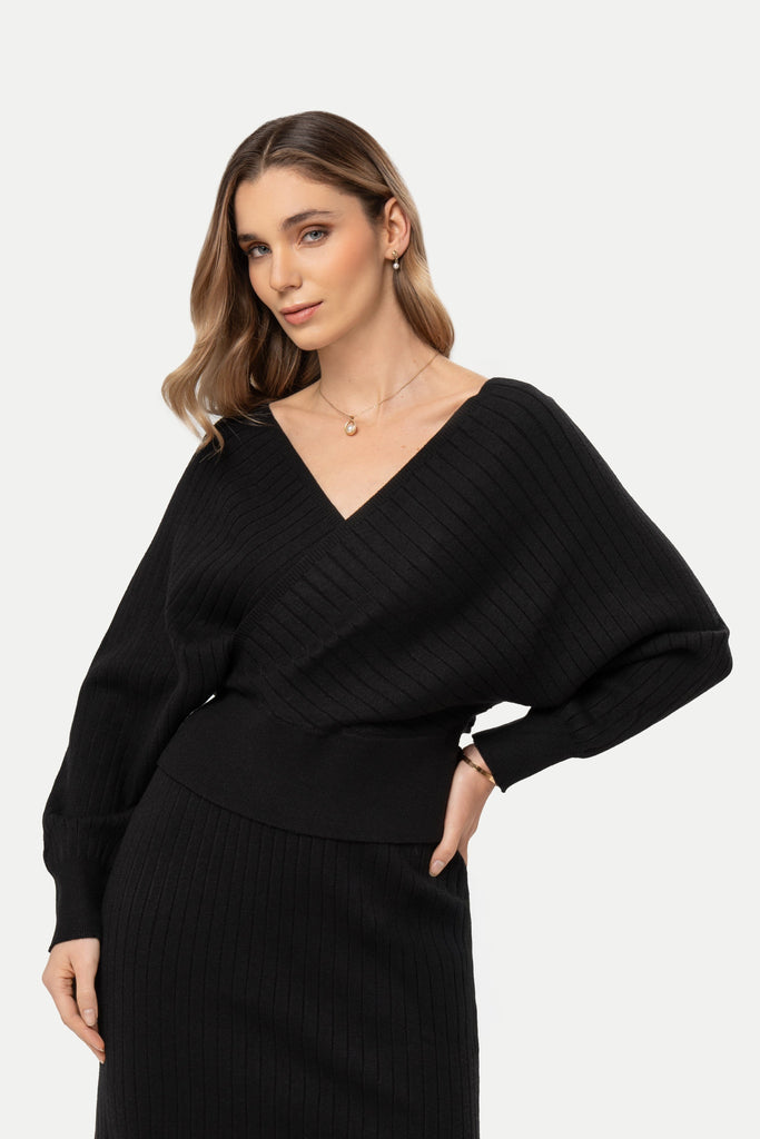 Chompa Manga Murcielago Tokio CHOMPAS MOIXX Negro L 