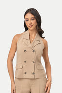 Chaleco Sastre Cuello Halter Adalet