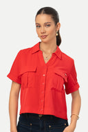 Blusa Manga Corta Bettyna