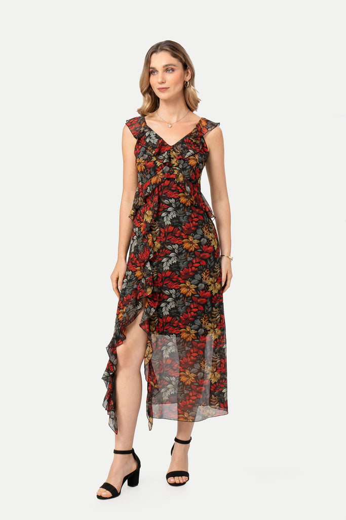 Maxi Vestido Danitza VESTIDOS MOIXX Rojo S 