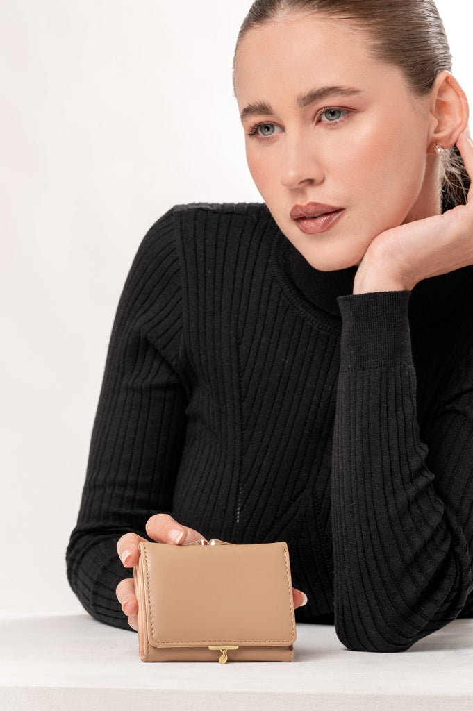 Billetera Giorgia Pequeño BILLETERAS MOIXX Beige 