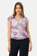 Blusa Manga Volante Bali