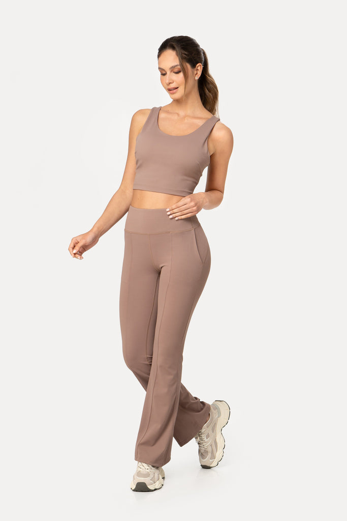 Top Luna CROPTOPS SUEN Gris S 