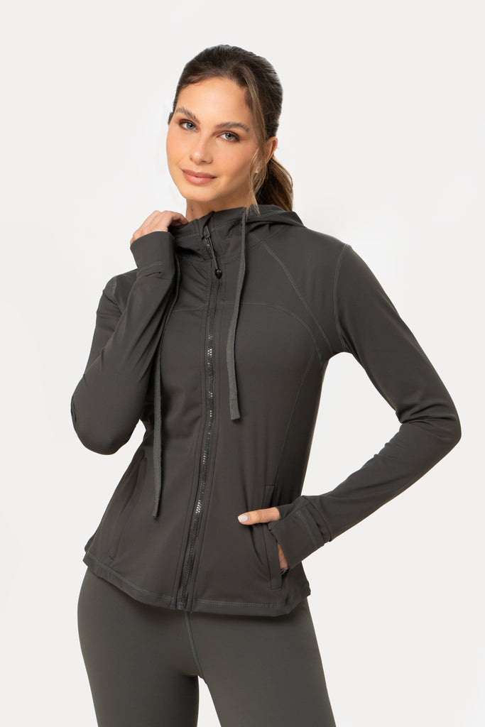 Casaca Carolina CASACAS SUEN Gris S 