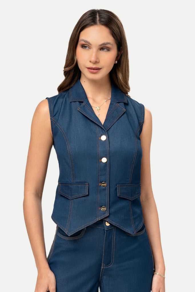 Chaleco Corto Dacia CHALECOS MOIXX Azul oscuro S 