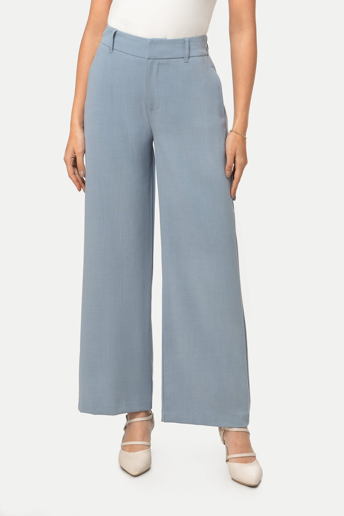 Pantalon Wide Leg Ann PANTALONES MOIXX Celeste S 