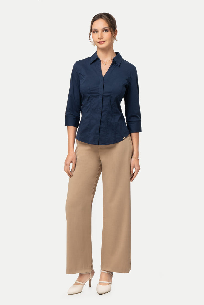 Camisa Manga 3/4 Bonnie BLUSAS MOIXX 