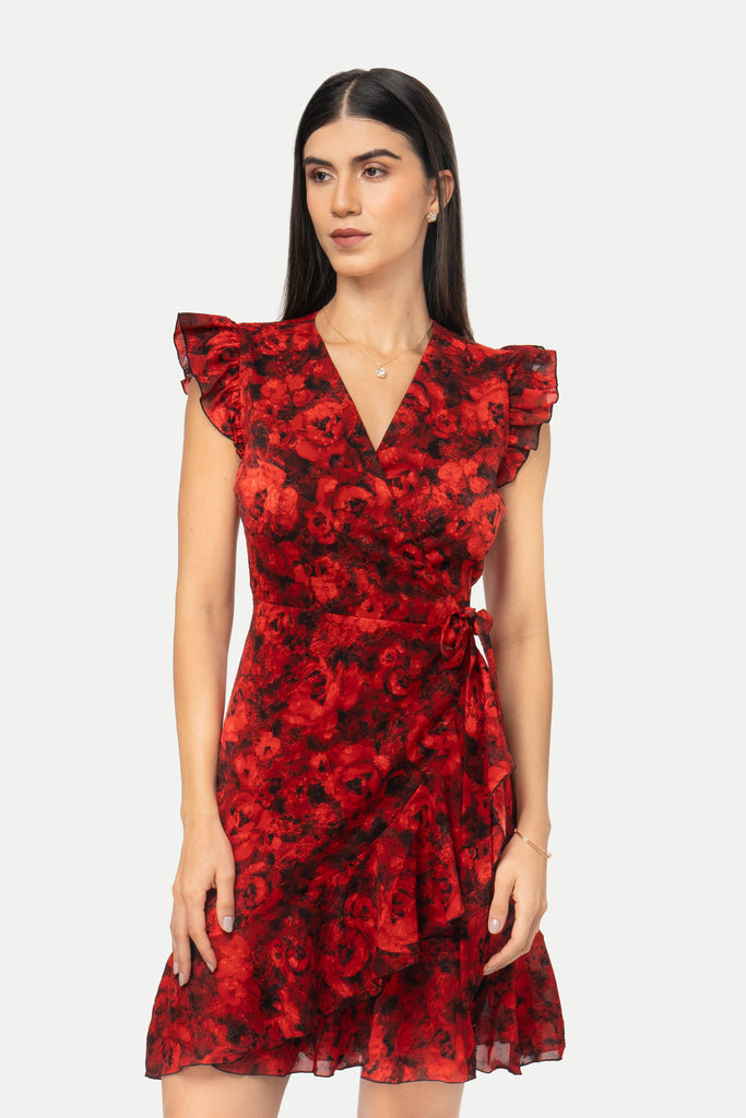 Midi Vestido Envolvente Terry VESTIDOS MOIXX 