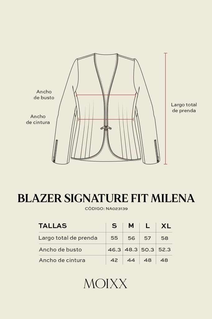 Blazer Signature Fit Milena BLAZERS MOIXX 