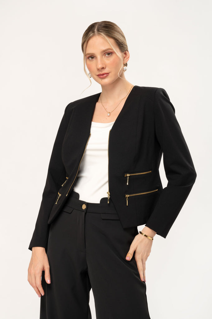 Blazer Alma BLAZERS 🇵🇪 Moixx Peru Negro S 