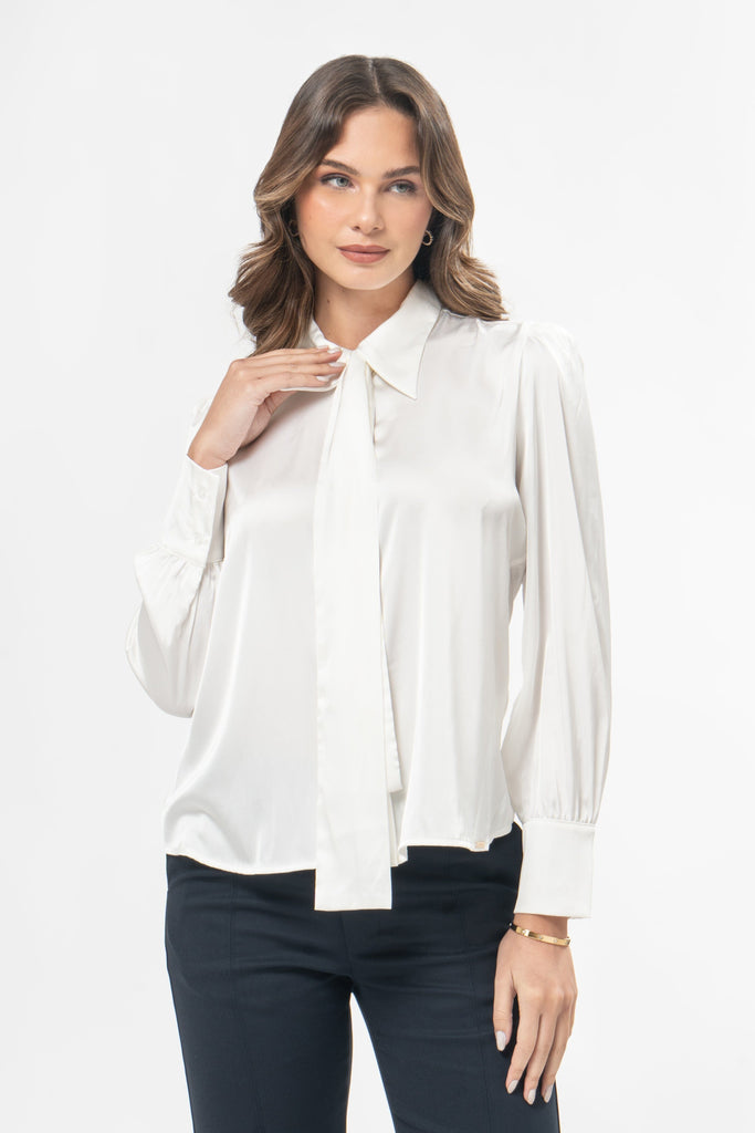 Blusa Manga Larga Iris BLUSAS MOIXX Blanco S 
