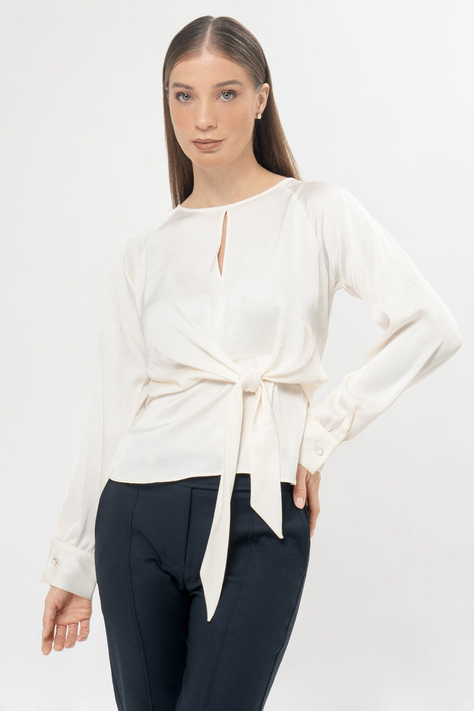 Blusa Manga Larga Karla BLUSAS MOIXX Blanco S 