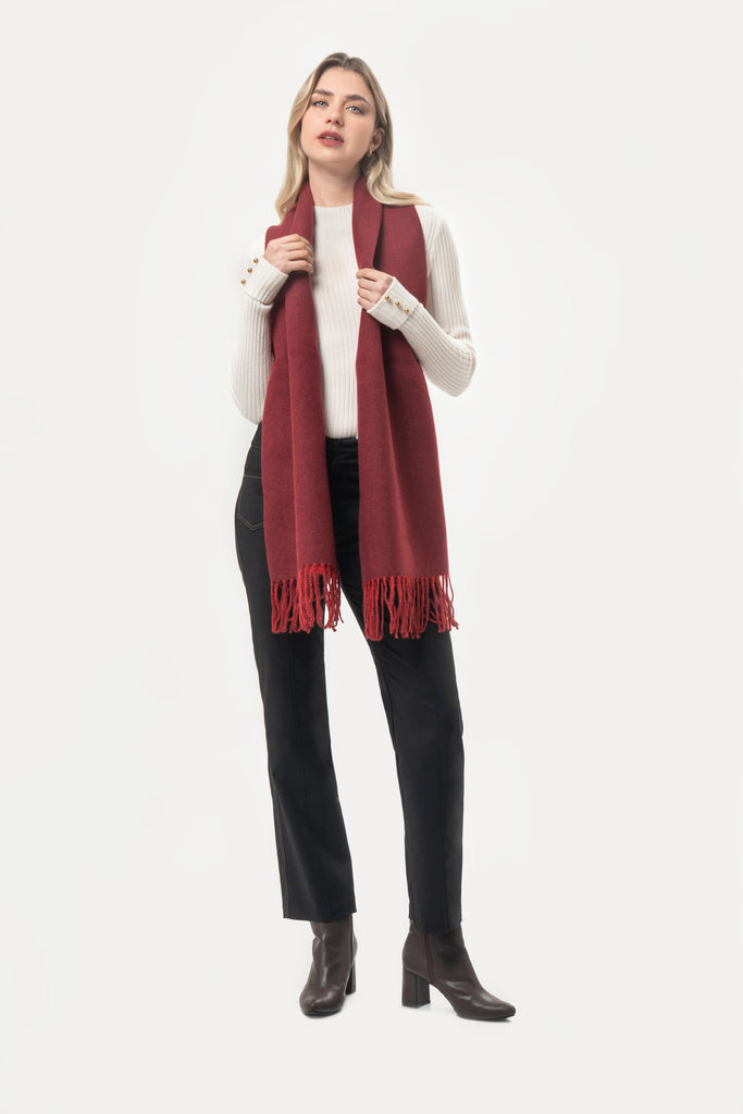 Bufanda Pierina BUFANDAS MOIXX Rojo oscuro 