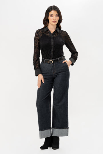 Camisa Manga Larga Desire CAMISAS MOIXX Negro S 