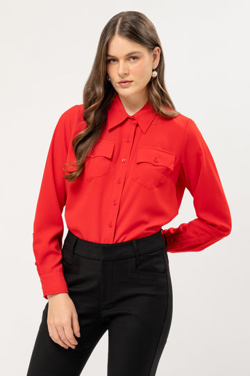 Camisa Eva CAMISAS MOIXX Rojo S 