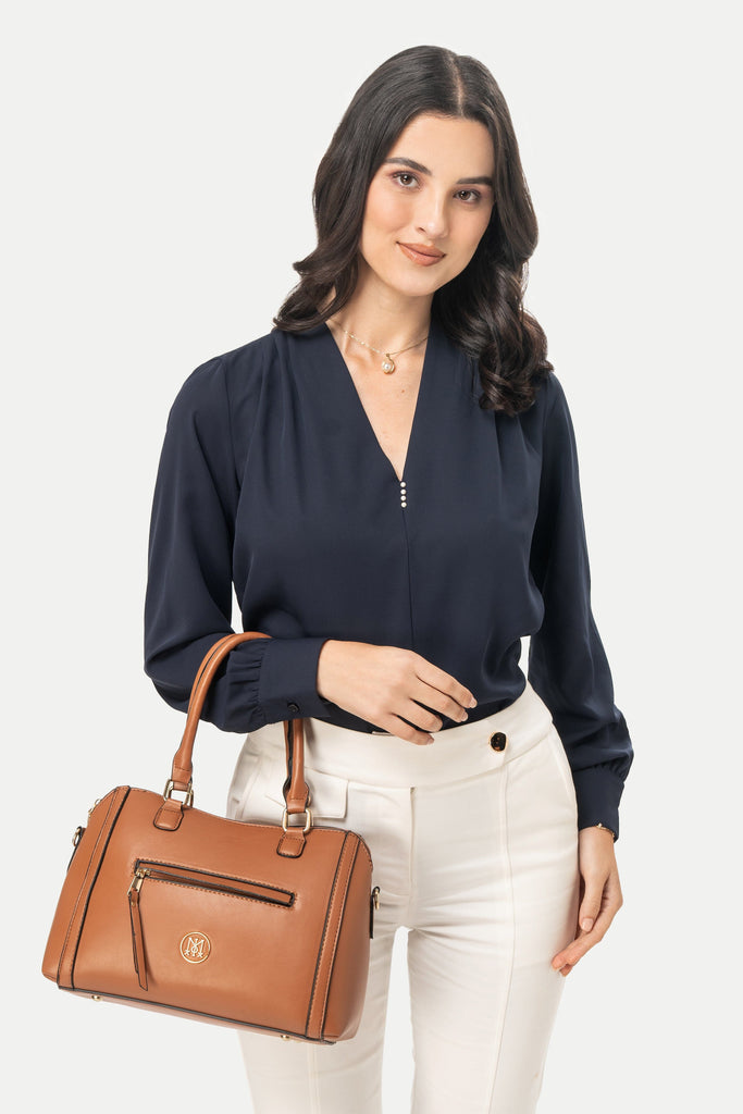 Cartera Cora Mediana CARTERAS MOIXX Ocre 