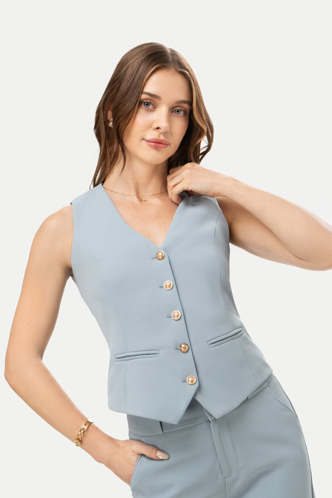 Chaleco Sastre Asia CHALECOS MOIXX Celeste S 