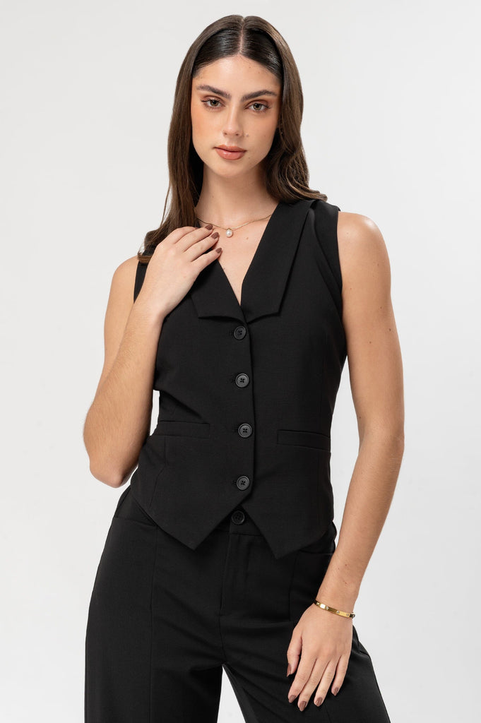 Chaleco Sastre Fit Luz CHALECOS MOIXX Negro S 