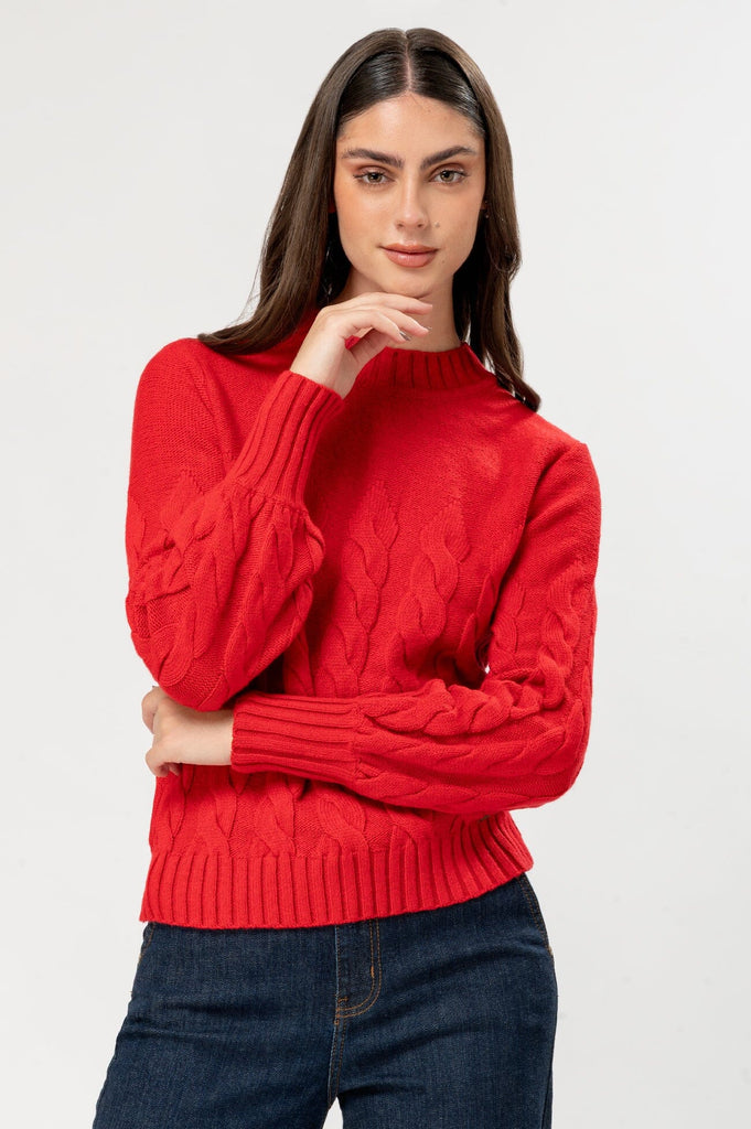 Chompa Regular Fit Luz CHOMPAS MOIXX Rojo S 