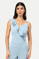 Croptop Suzanne CROPTOPS MOIXX Celeste S 