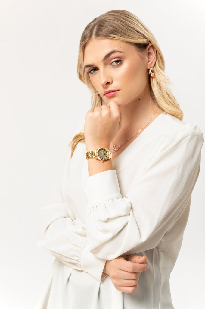 Reloj Elegante Pequeño - Dorado RELOJES MOIXX 