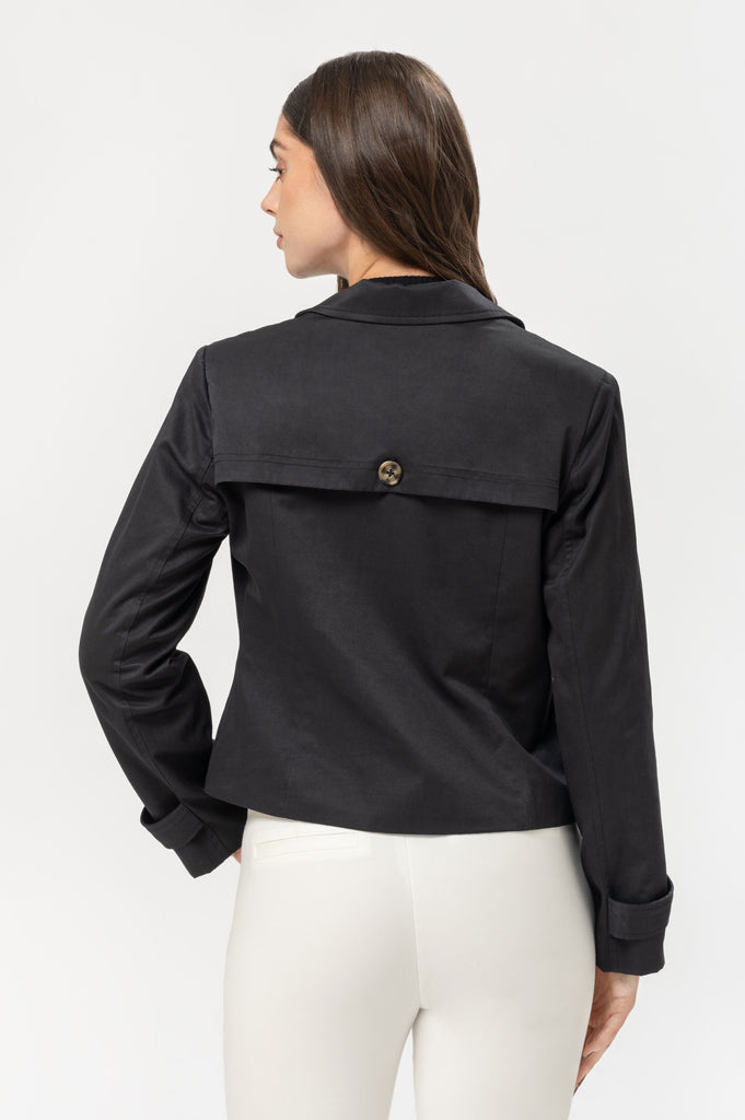 Gabardina Cropped Fit Maes ABRIGOS MOIXX 