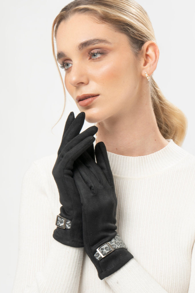 Guantes Delfina GUANTES MOIXX Negro S 