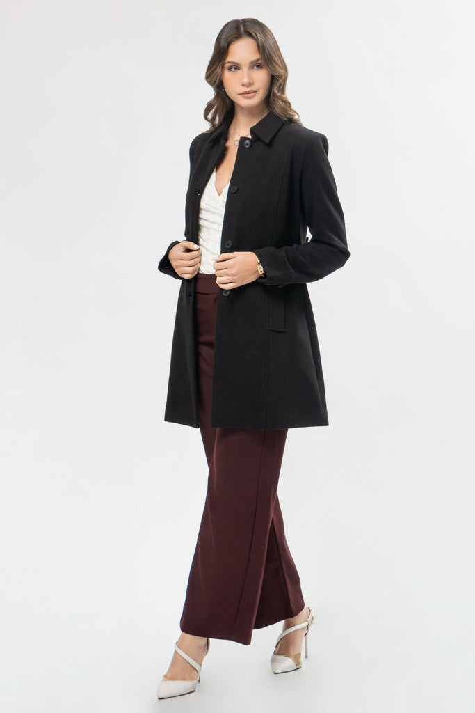 Midi Abrigo Rafaela ABRIGOS MOIXX Negro S 