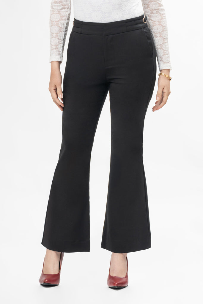 Pantalon Flare Fit Olivia PANTALONES MOIXX Negro S 
