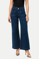 Pantalon Wide Leg Amalfi PANTALONES MOIXX Azul S 