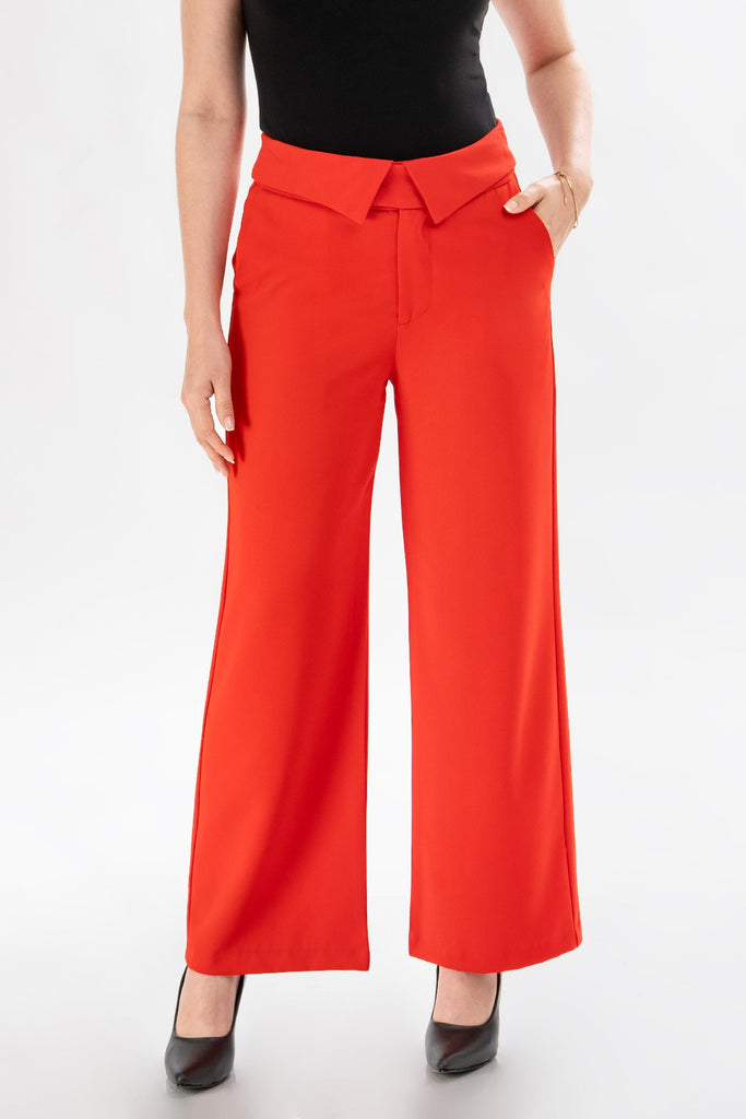 Pantalon Wide Leg Sila PANTALONES MOIXX Rojo S 