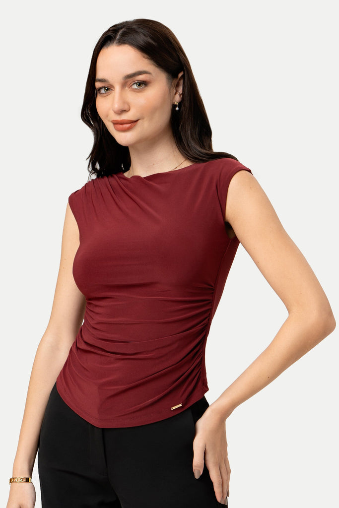 Polo Manga Cero Dany POLOS MOIXX Rojo oscuro S 