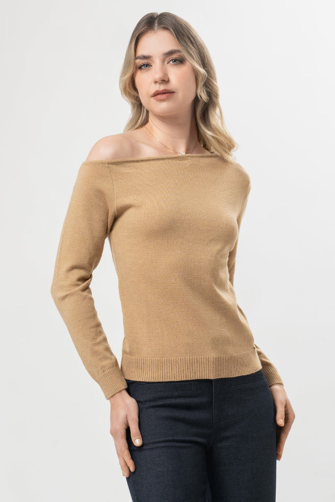 Sweater Manga Larga Constanza CHOMPAS MOIXX Beige S 