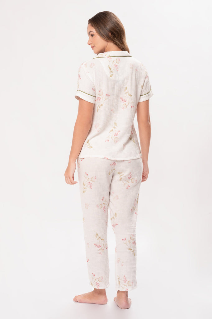 Pijama Set Gasa Rose PIJAMAS SUEN 