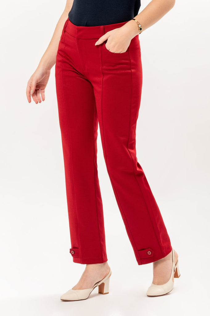 Pantalón Maryam PANTALONES MOIXX Rojo S 