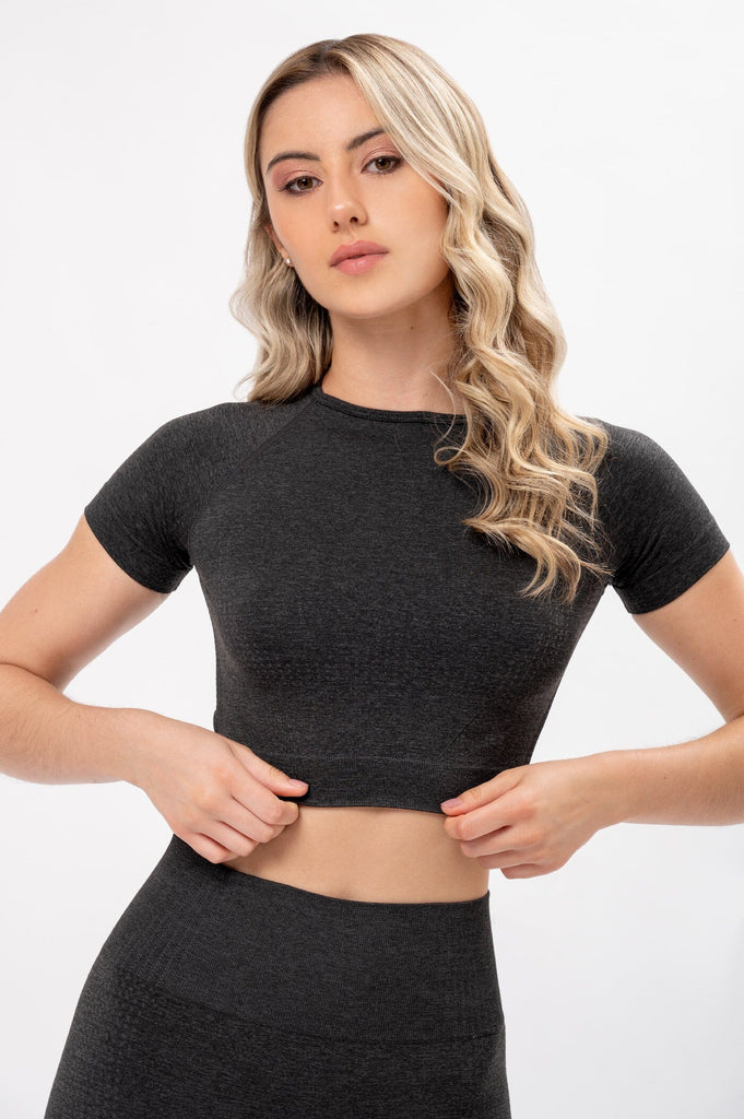 Top April CROPTOPS SUEN Negro S 