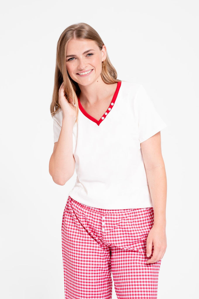 Pijama Emi - Rojo PIJAMAS SUEN 